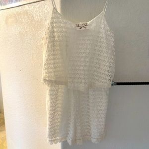 Maitai “pinks” romper with tags-lace